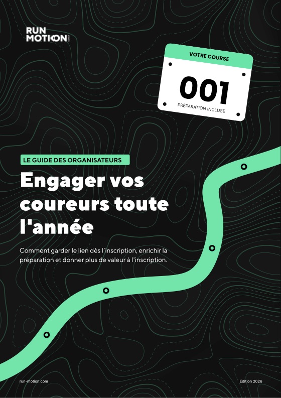 Couverture du guide « Engager vos coureurs toute l'année »