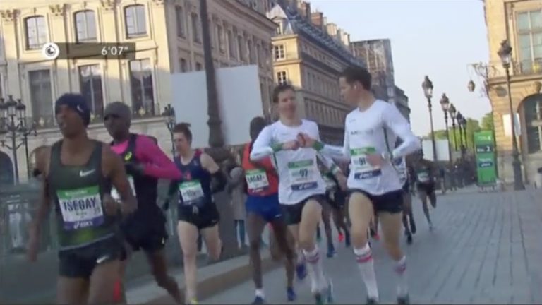 Marathon de Paris : les jumeaux Adam en tête pendant plusieurs kilomètres