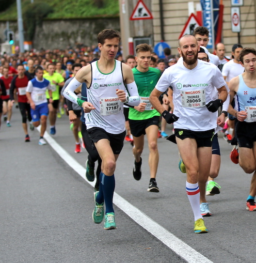 Application running RunMotion Coach