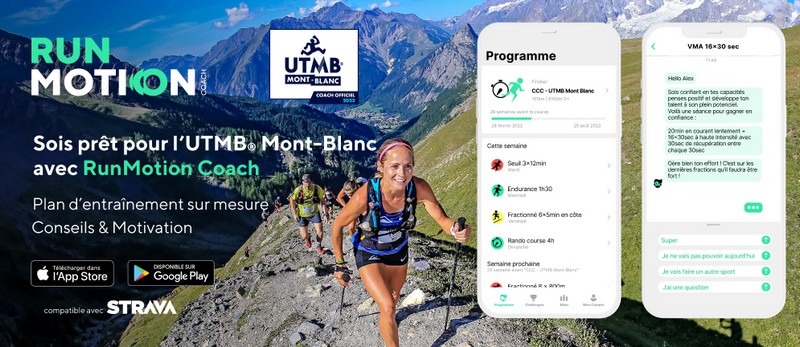 UTMB Mont Blanc plan entrainement trail