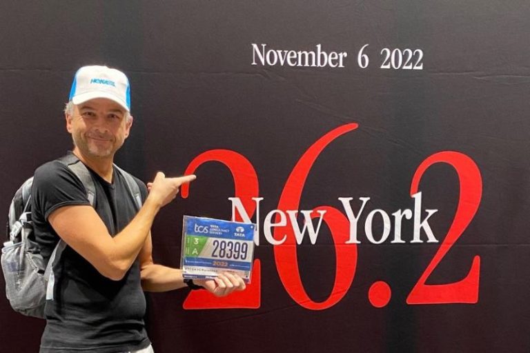 Christian a réalisé son rêve : il est finisher du Marathon de New-York !