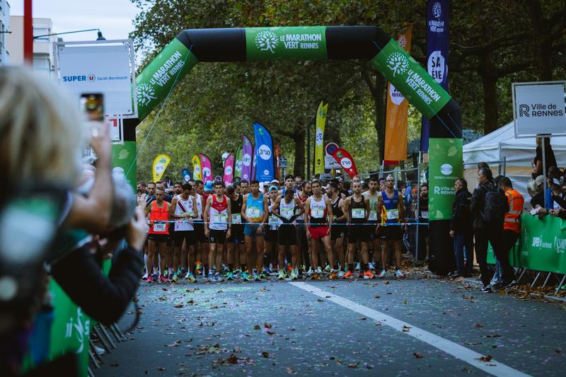 Départ du Marathon Vert Rennes
