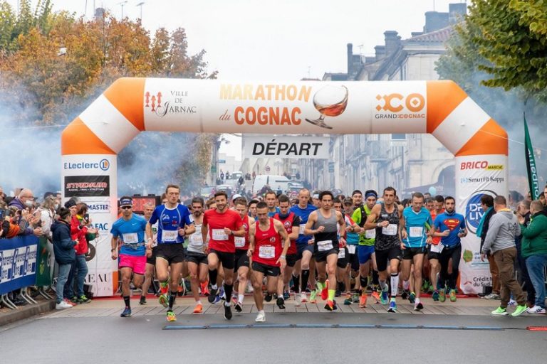 Départ du Marathon du Cognac !