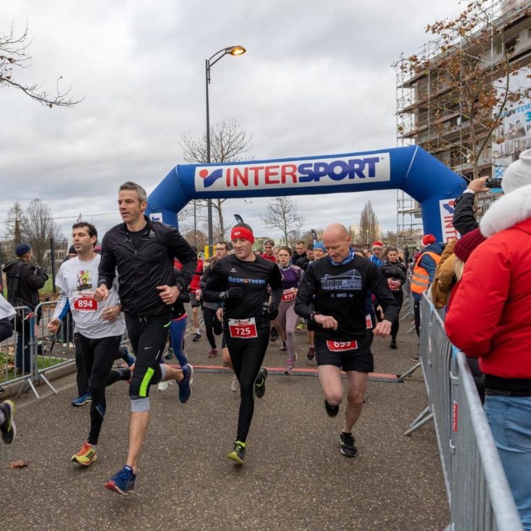Coureurs de la Corrida de Noël d'Illkirch-Graffenstaden