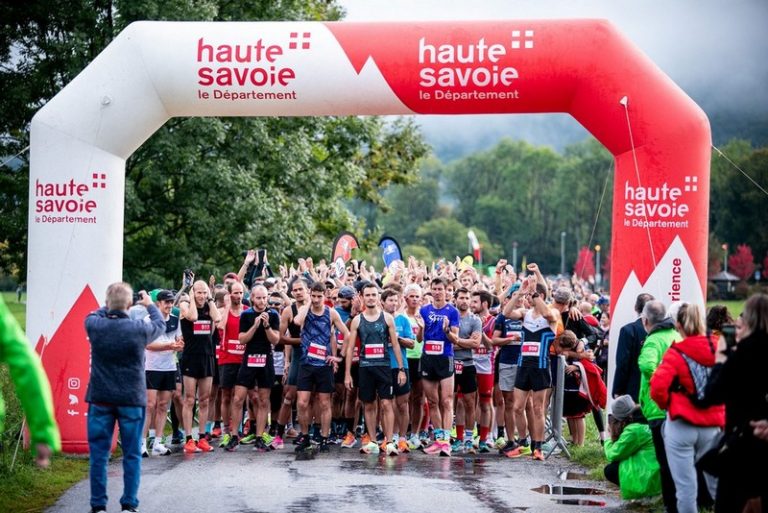 Départ du Semi-Marathon des Sources du Lac d'Annecy