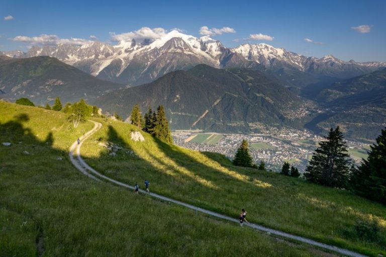 Magnifique paysage sur le Trail du Tour des Fiz