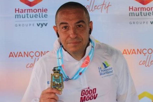 Alexandre termine le Marathon de La Rochelle en moins de 3h45 !