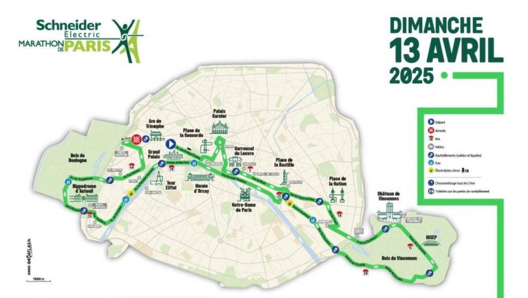 Le parcours du Marathon de Paris 2025 : un tracé emblématique au cœur de la capitale