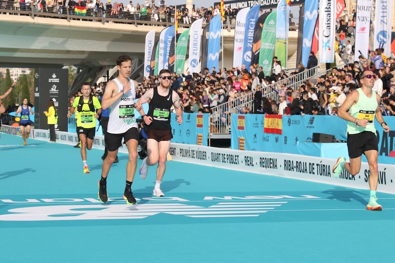Marathon de Valence arrivée