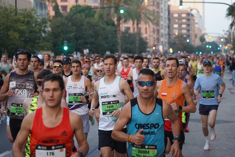 Marathon de Valence densité
