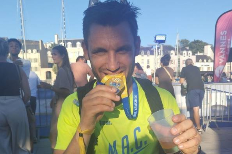 Guillaume est finisher du Grand Raid de L'Ultra-Marin