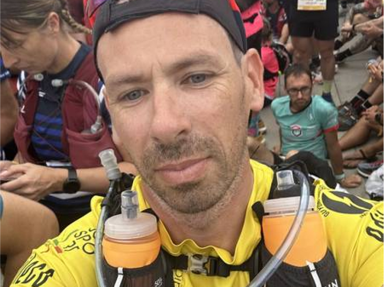 Romain est finisher du Grand Raid de l'Ultra-Marin®