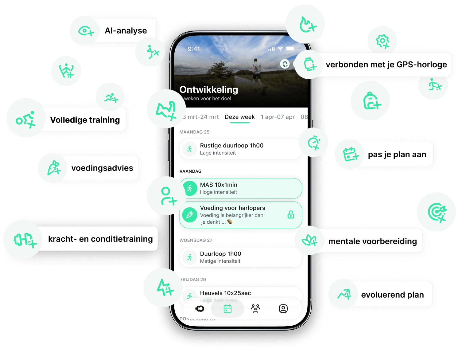 Telefoon- en app-functies