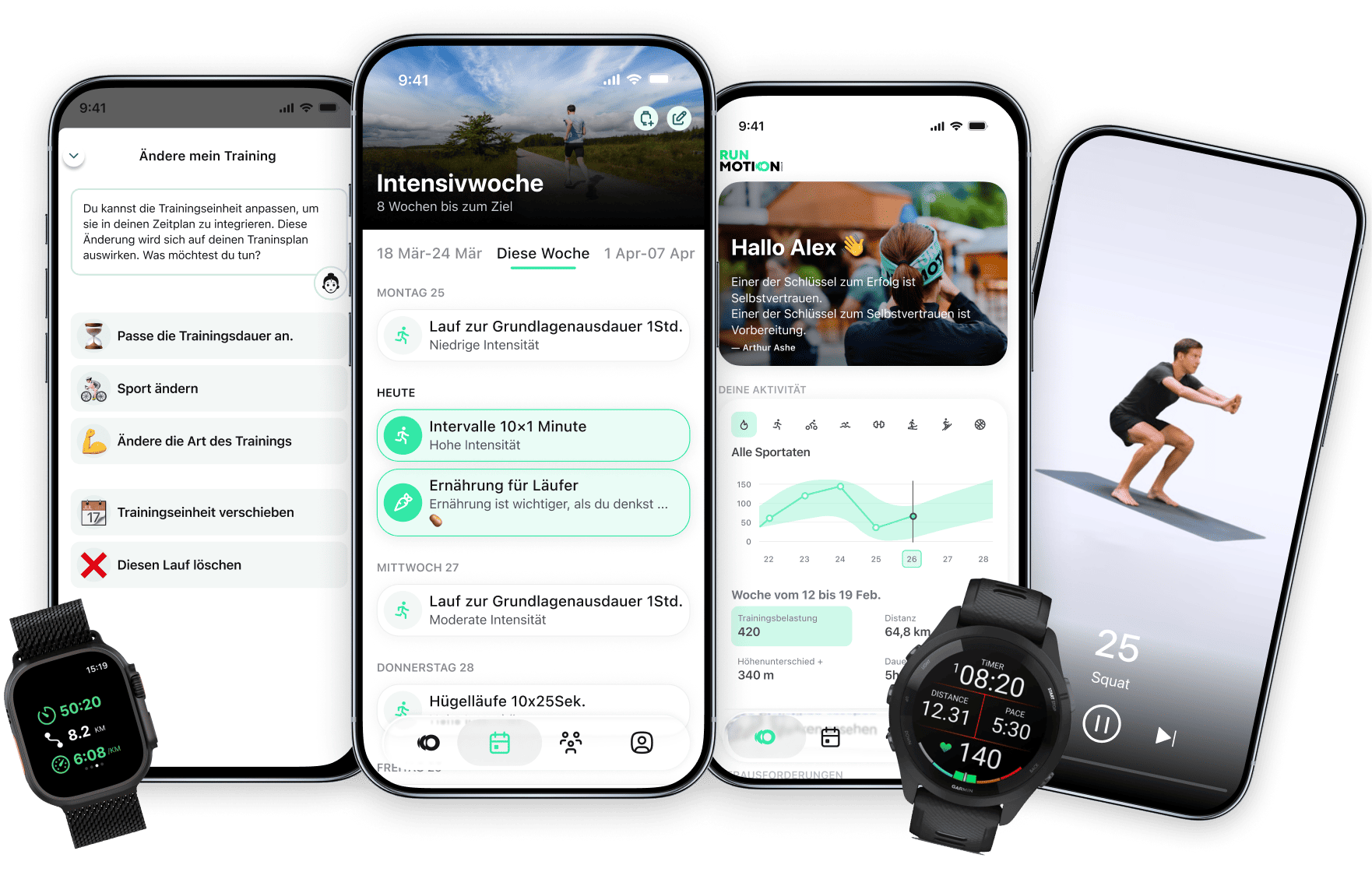 iPhone- und Uhrengruppe