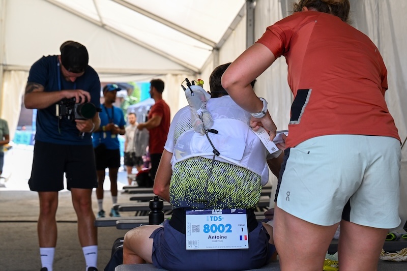 Assistance coureur ravito UTMB
