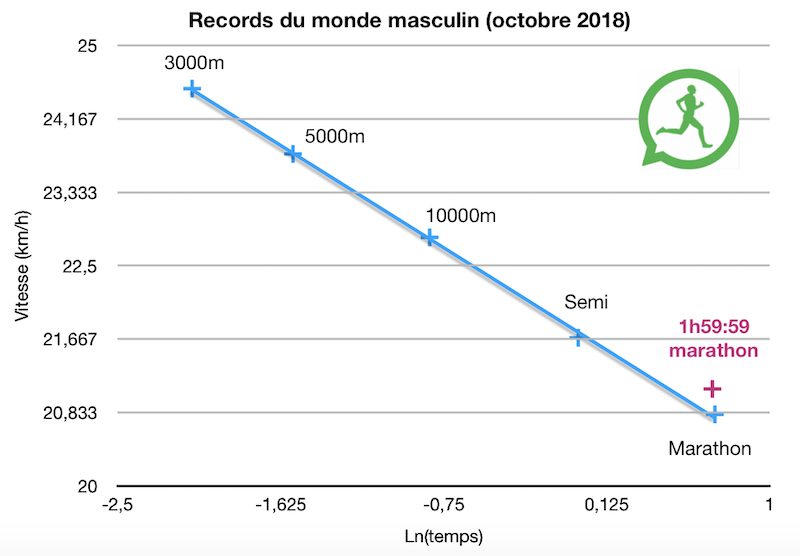 Coureur d’élite en marathon tentant de franchir la barrière des 2 heures en endurance.