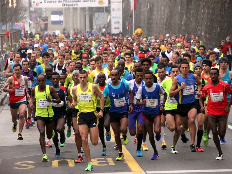 Programme d'entraînement running pour préparer la Course de l'Escalade, séances structurées et progression.