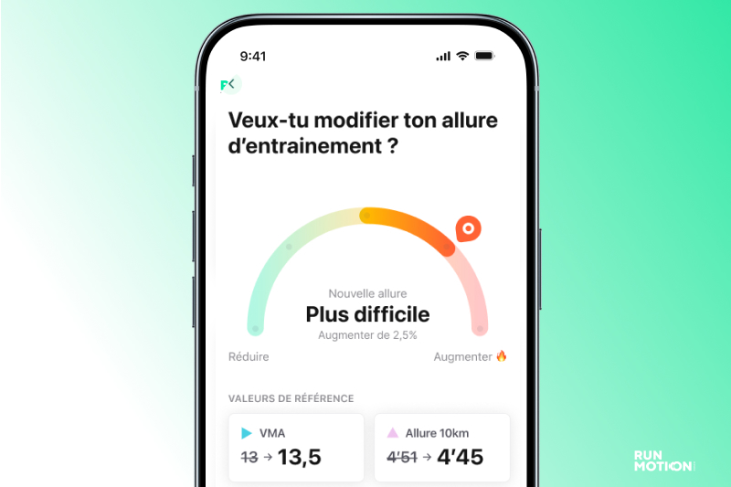 Contrôler ses allures
