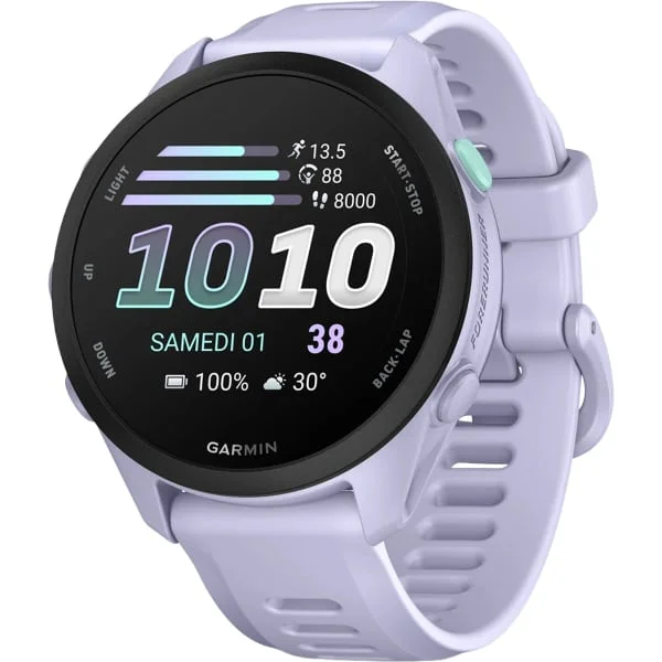 Garmin Forerunner 70 GPS running watch in lavender