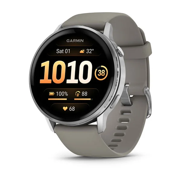 Garmin Venu 4 GPS smartwatch in grey